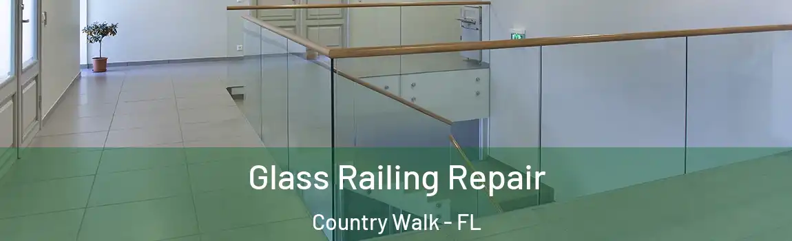  Glass Railing Repair Country Walk - FL