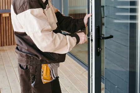 Cleaning And Polishing Glass Door Installation in Country Walk, FL